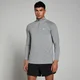 Camiseta Performance con cremallera de 1/4 para hombre de MP - Cromo jaspeado