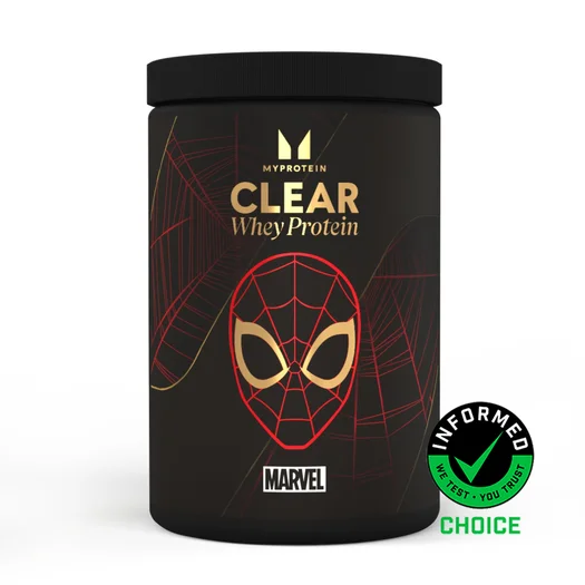 Clear Whey Isolate - 500g - 20raciones - Spider-Man - Raspberry & Strawberry