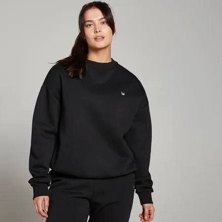 Sudadera extragrande Basics para mujer de MP - Negro