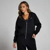 Sudadera con capucha y cremallera integral Basics para mujer de MP - Negro