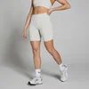 Pantalón corto de ciclismo Basics para mujer de MP - Gris claro jaspeado