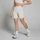 Pantalón corto de ciclismo Basics para mujer de MP - Gris claro jaspeado