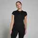Camiseta de manga corta de corte ajustado Basics para mujer de MP - Negro