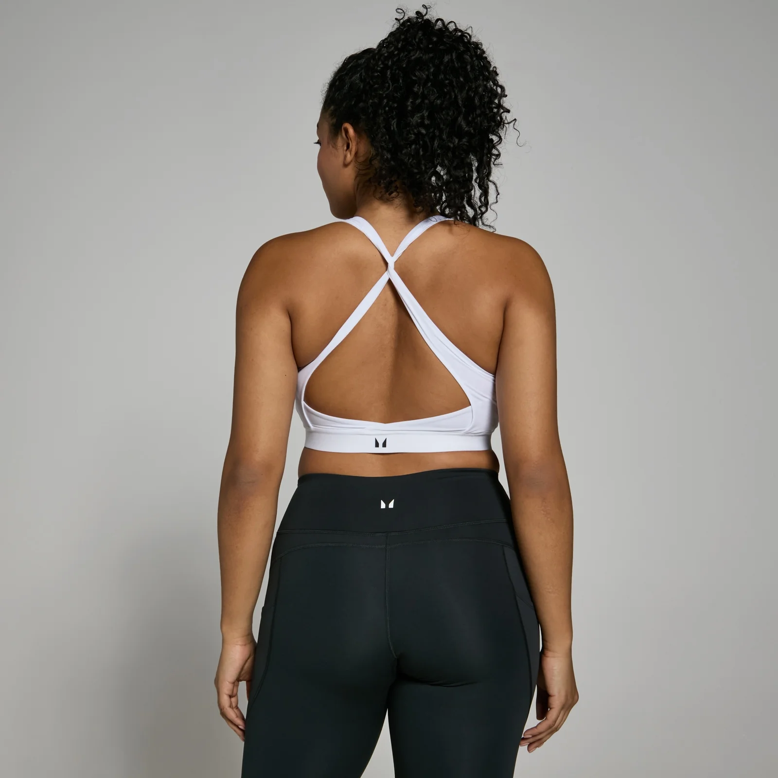 Sujetador deportivo con espalda cruzada Power para mujer de MP - Blanco - XXS Imagen 1