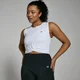 Camiseta corta de tirantes Power para mujer de MP - Blanco