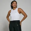 Camiseta corta de tirantes de entrenamiento para mujer de MP - Blanco
