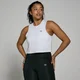 Camiseta corta de tirantes de entrenamiento para mujer de MP - Blanco