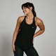 Camiseta de entrenamiento sin mangas con tirantes para mujer de MP - Negro