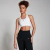 Sujetador deportivo de entrenamiento con espalda nadadora para mujer de MP - Blanco