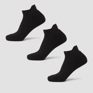 Calcetines de entrenamiento unisex de MP (paquete de 3) - Negro - Size UK 2-5