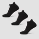Calcetines de entrenamiento unisex de MP (paquete de 3) - Negro