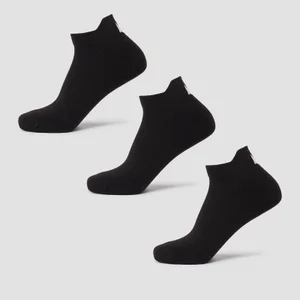 Calcetines de entrenamiento unisex de MP (paquete de 3) - Negro - Size UK 9-11
