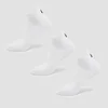 Calcetines de entrenamiento unisex de MP (paquete de 3) - Blanco