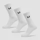 Calcetines unisex de MP (paquete de 3) - Blanco