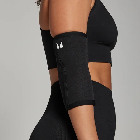 Par de coderas de entrenamiento unisex de MP - Negro
