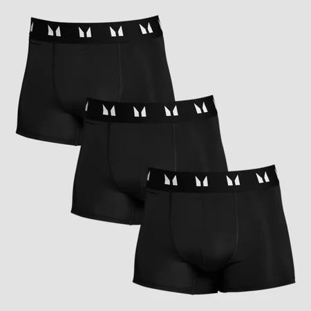 Bóxers técnicos para hombre de MP (paquete de 3) - Negro
