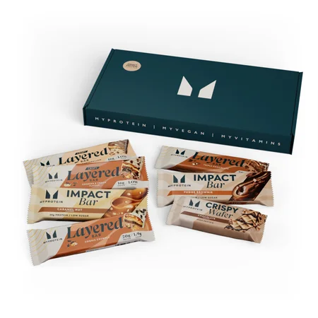 Caja de tentempiés proteicos