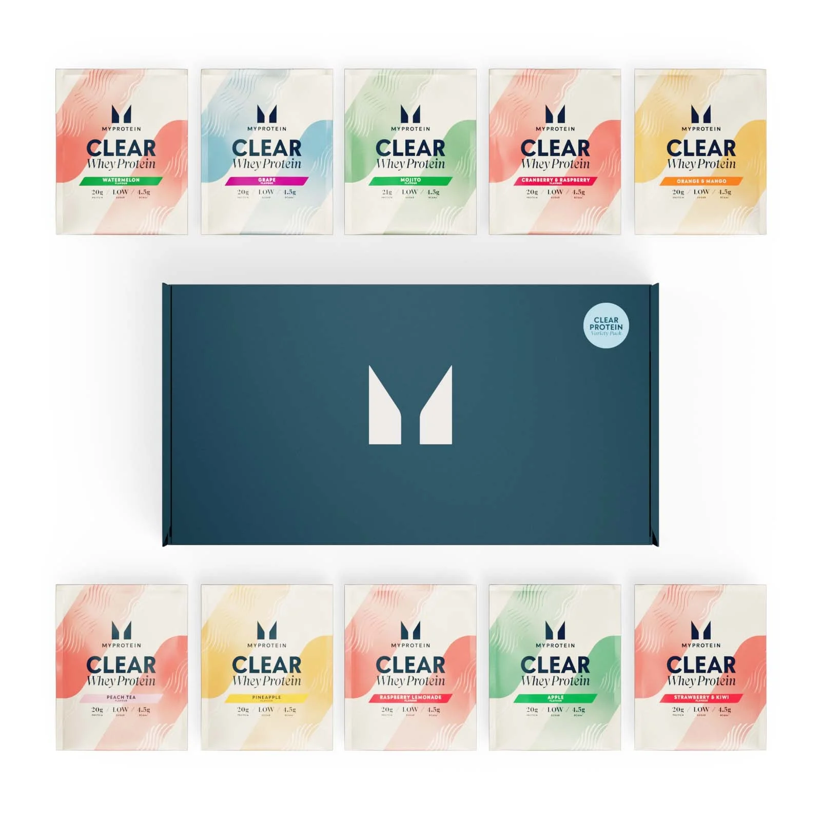 Caja Variada de Clear Whey Protein Imagen 1