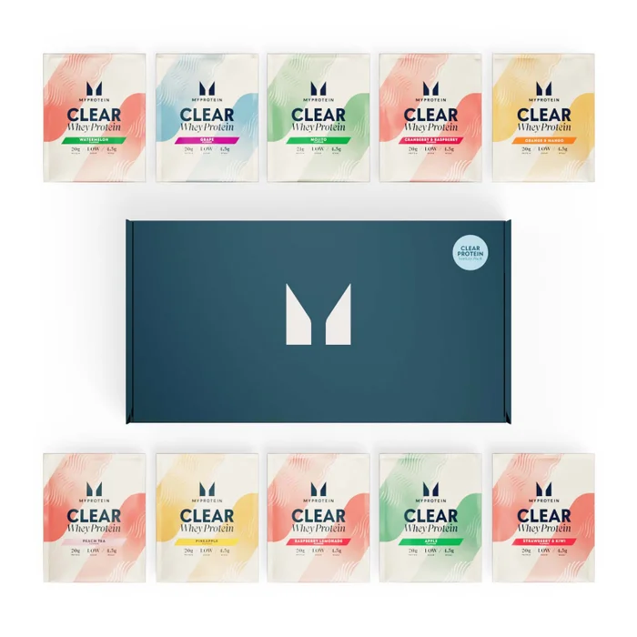 Caja Variada de Clear Whey Protein