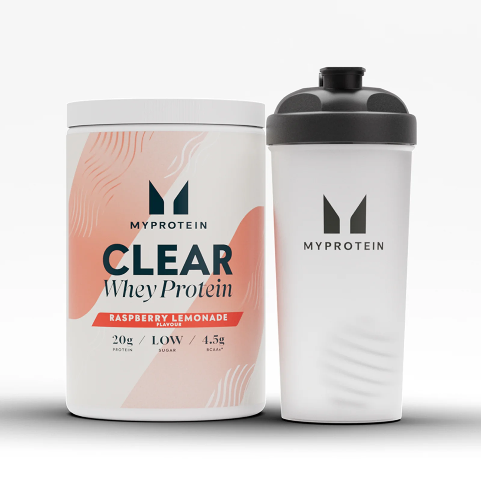 Pack Clear Protein - Shaker - Raspberry Lemonade Imagen 1