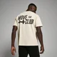 Camiseta extragrande Move Club de MP - Blanco vintage