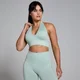 Sujetador de cuello halter sin costuras Tempo para mujer de MP - Menta fresca