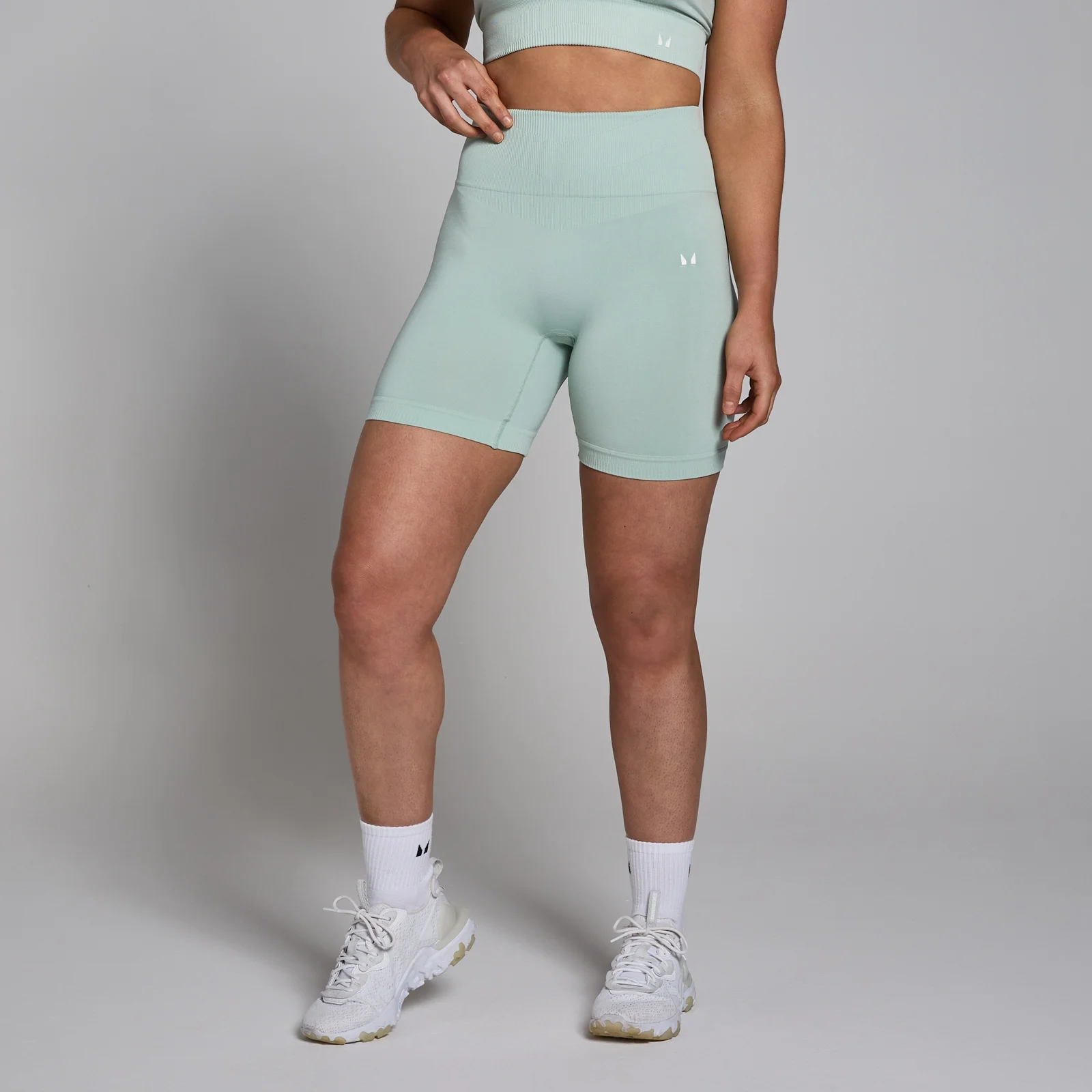 Pantalón corto sin costuras Tempo para mujer de MP - Menta fresca - XS Imagen 1