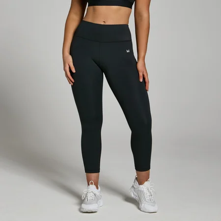 Mallas Power de largo por encima del tobillo para mujer de MP - Negro