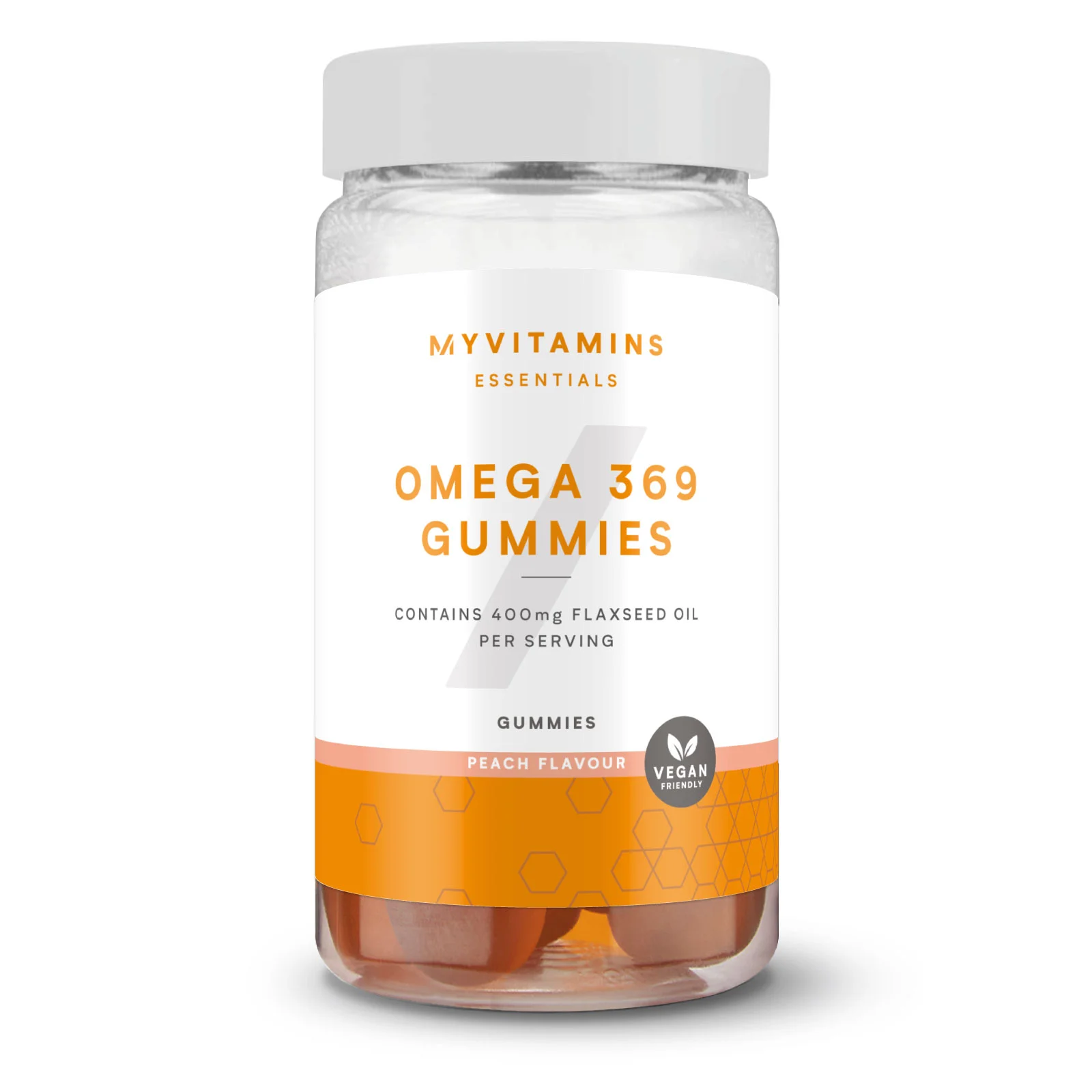 Gominolas de omega 3-6-9 - 60Gominolas - Melocotón Imagen 1
