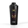 Vaso mezclador de metal reciclado Spiderman de Myprotein - Negro