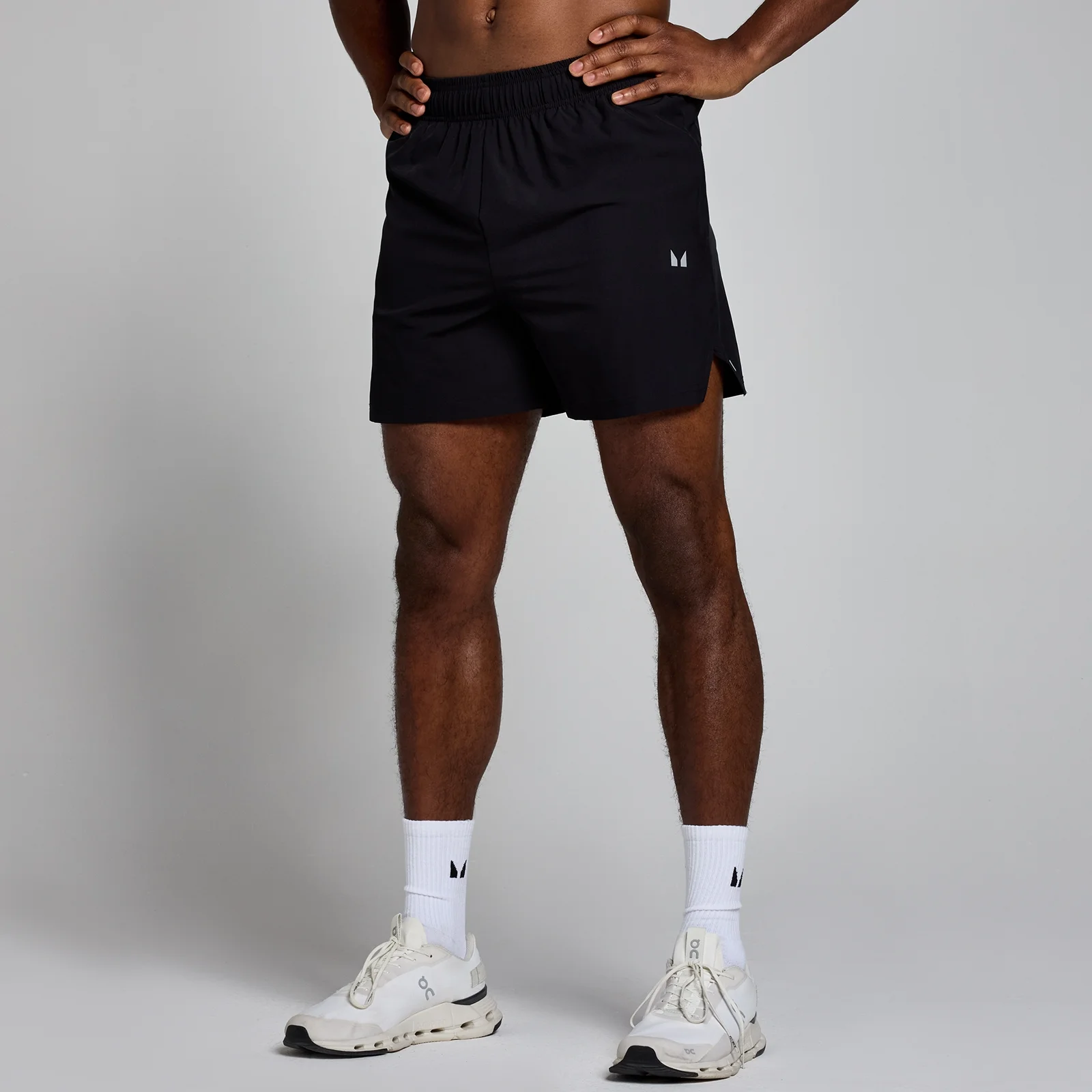 Pantalón corto Velocity con tiro de 13 cm para hombre - Negro - XS Imagen 1