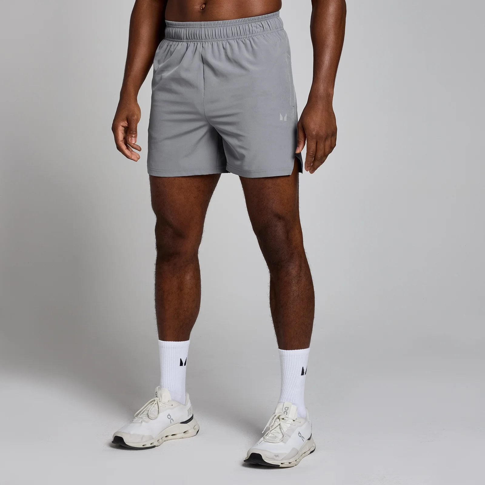 Pantalón corto Velocity con tiro de 13 cm para hombre - Peltre - XS Imagen 1