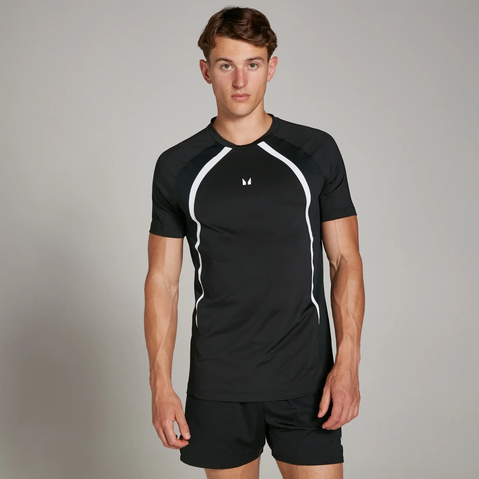 Camiseta Tempo para hombre de MP - Negro - XS Imagen 1