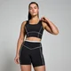 Sujetador deportivo con textura en contraste Tempo para mujer de MP - Negro