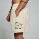 Pantalón corto deportivo con estampado gráfico Tracking para hombre de MP - Natural