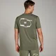 Camiseta con estampado gráfico Velocity Tracking para hombre de MP - Verde aceituna apagado
