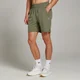 Pantalón corto Velocity con estampado gráfico Tracking y tiro de 13 cm para hombre de MP - Verde aceituna apagado