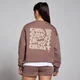 Sudadera extragrande Tempo con estampado gráfico Chill Out para mujer de MP - Avellana