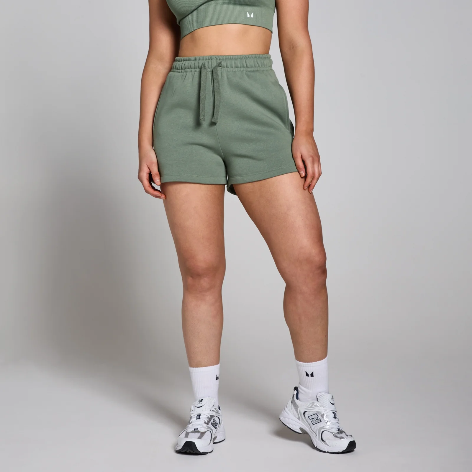 Pantalón corto deportivo Tempo para mujer de MP - Verde musgo - XS Imagen 1