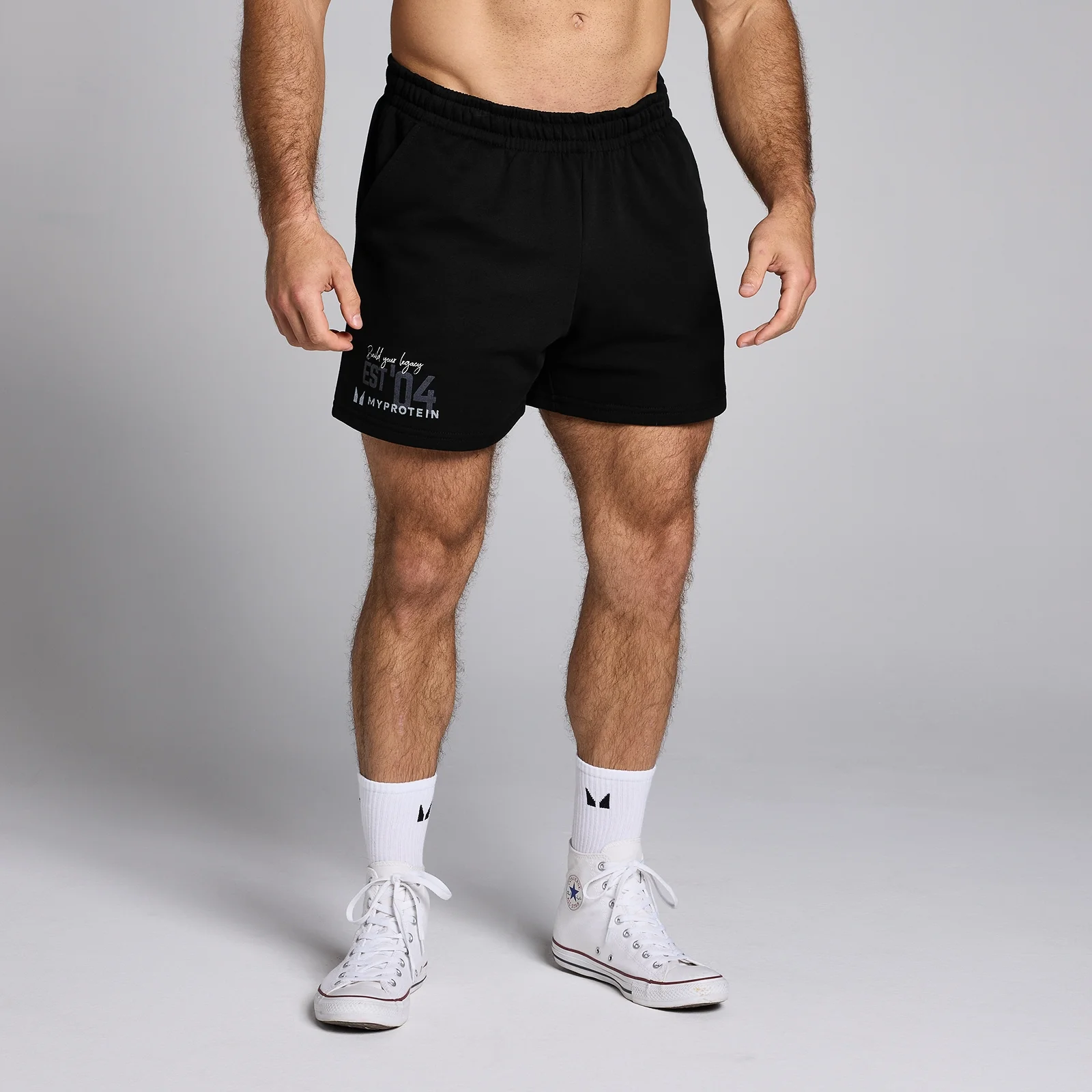 Pantalón corto deportivo con estampado gráfico Origin con tiro de 13 cm para hombre de MP - Negro - XS Imagen 1