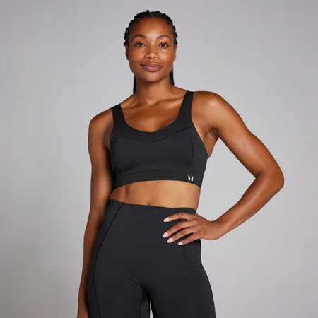 Sujetador deportivo reforzado Tempo Ultra para mujer de MP - Negro