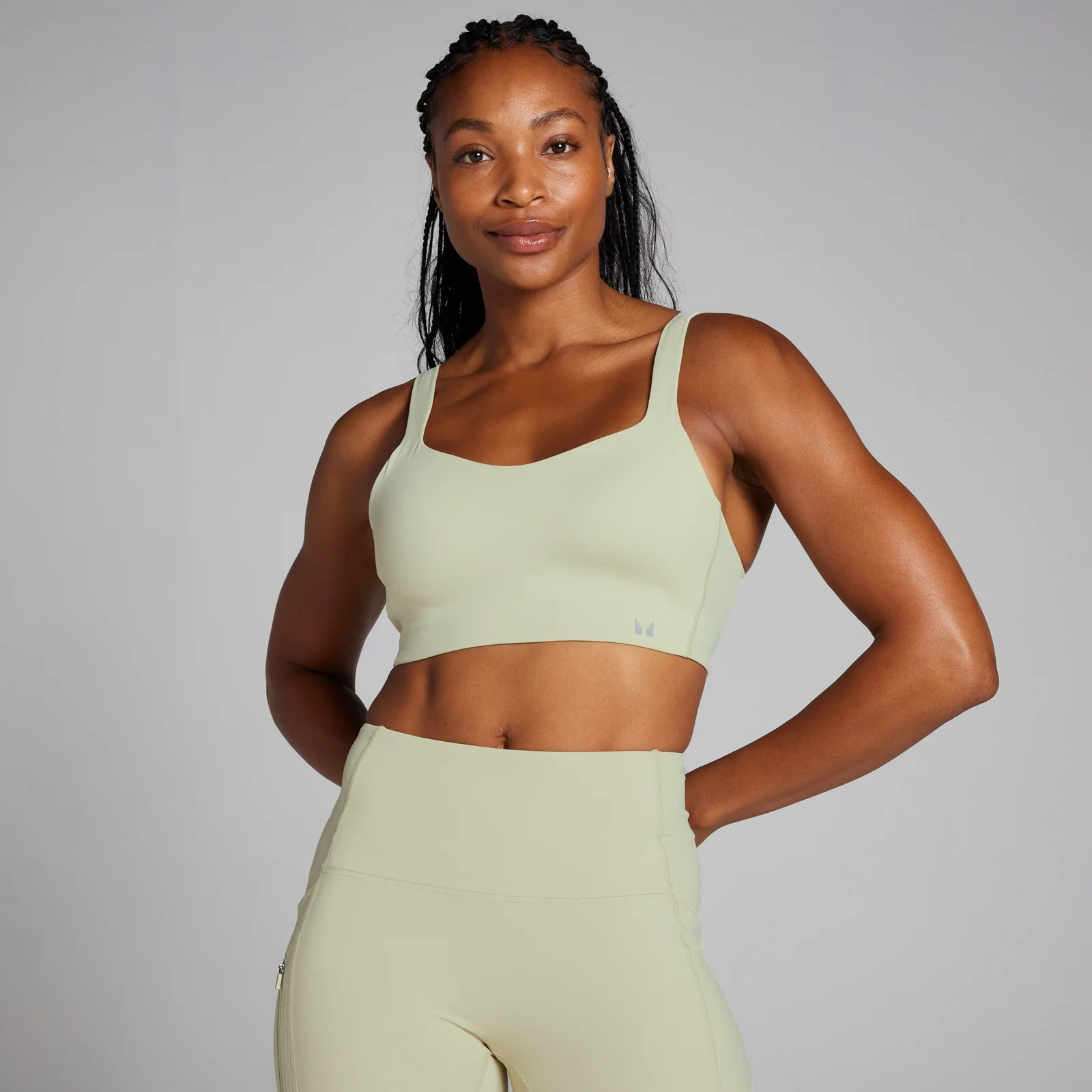 Sujetador deportivo reforzado Velocity Ultra para mujer de MP - Salvia cálido - XL Imagen 1