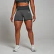 Pantalón corto de ciclismo de dos tonos sin costuras para mujer de MP - Negro