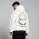 Sudadera con capucha con estampado gráfico World Wide de MP - Crema natural