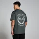 Camiseta con estampado gráfico World Wide de MP - Negro lavado