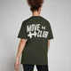 Camiseta extragrande Move Club de MP - Verde bosque