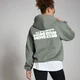 Sudadera con capucha con estampado gráfico Move Club de MP - Verde musgo