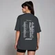 Camiseta con estampado gráfico Race Day de MP - Negro lavado