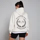 Sudadera con capucha con estampado gráfico World Wide de MP - Crema natural