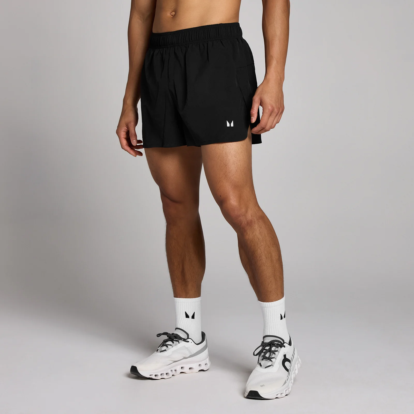 Pantalón corto de entrenamiento con tiro de 8 cm para hombre de MP - Negro - M Imagen 1